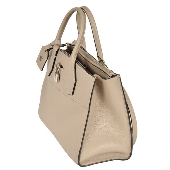 LOUIS VUITTON Beige Leather Bag - Picture 3 of 9